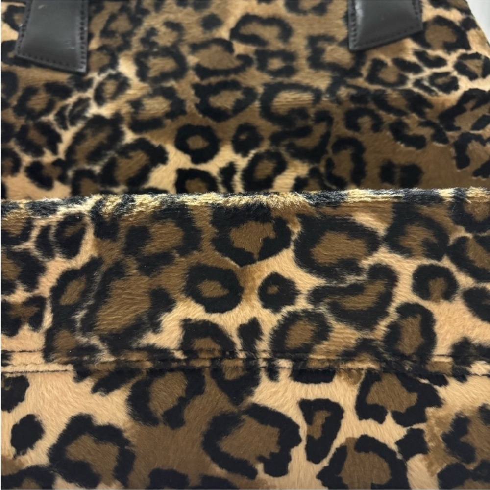 Brighton Leopard‎ Print Tote with Black Accents - Picture 6 of 12